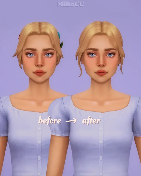 Emily hair (standalone)