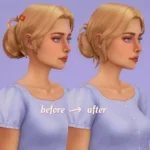 Emily hair (standalone)
