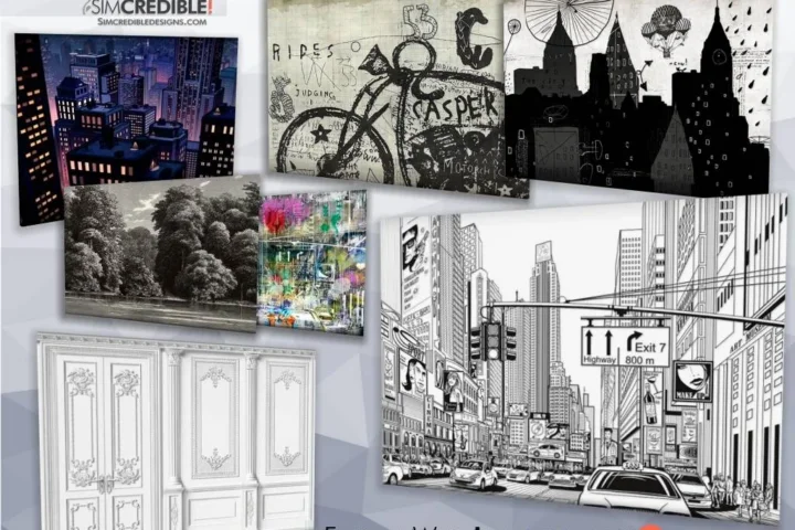 Enigma Wall Illustrations