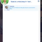 Add / Remove Traits (Cheat Code)