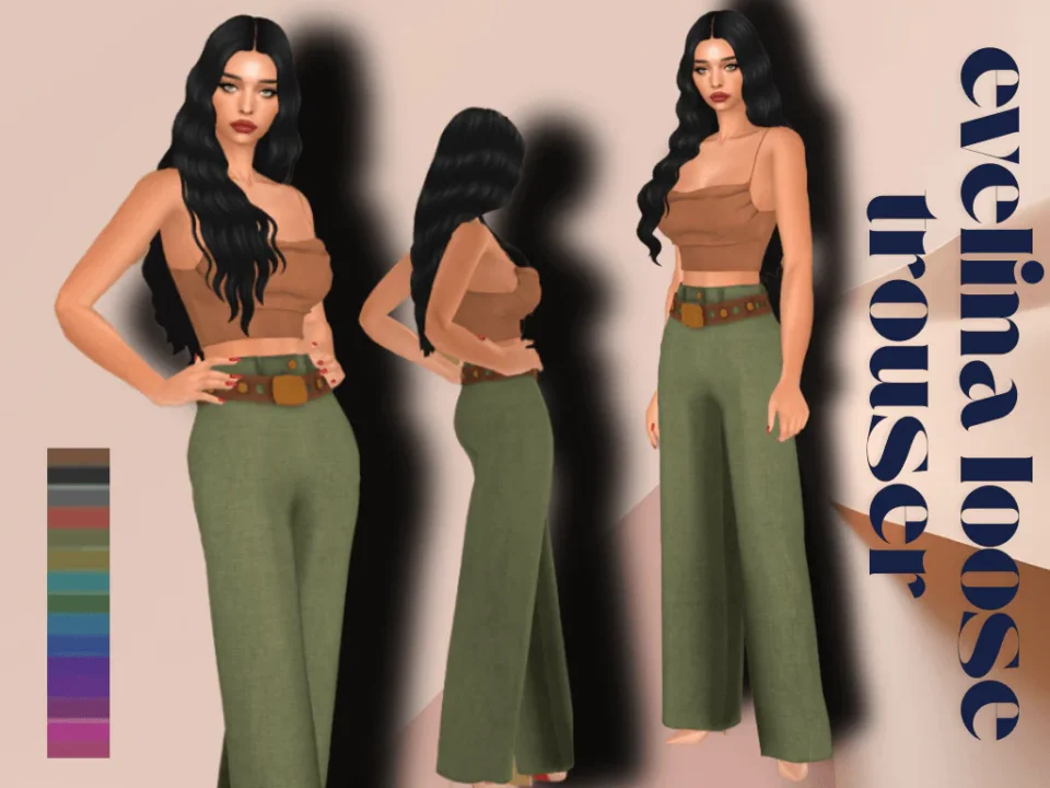 EVELINA LOOSE TROUSER