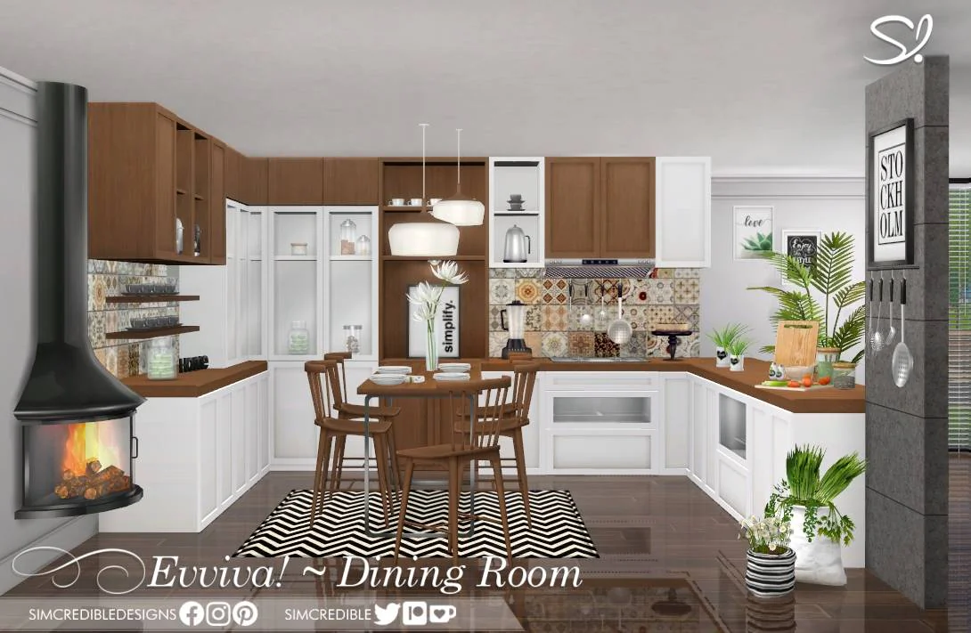 Evviva! -Dining room set 🍽