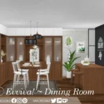 Evviva! -Dining room set 🍽
