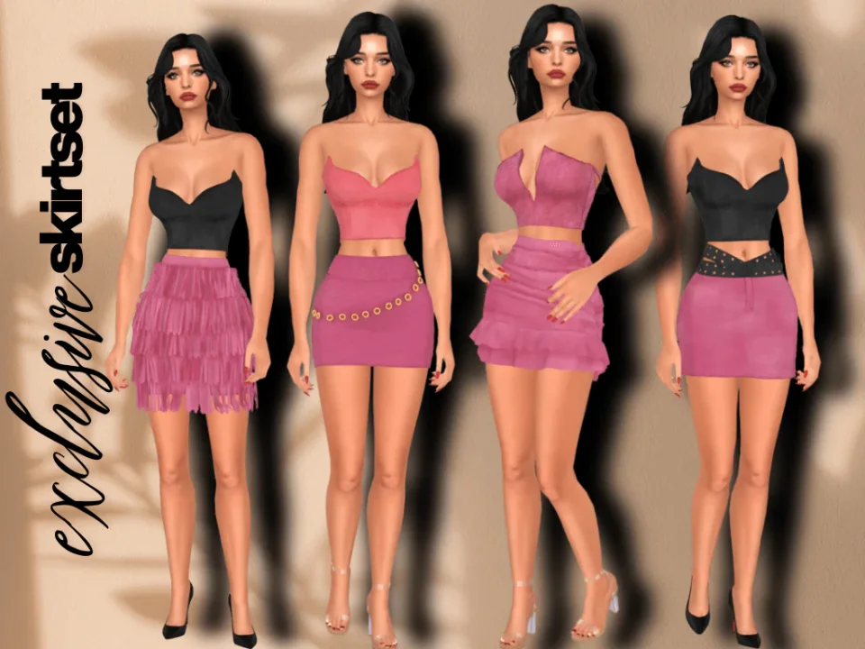 EXCLUSIVE SKIRT SET