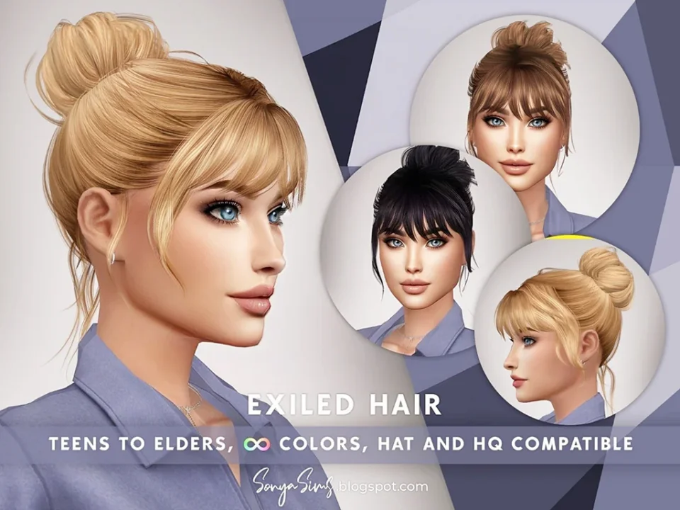 SONYASIMS - EXILED HAIR