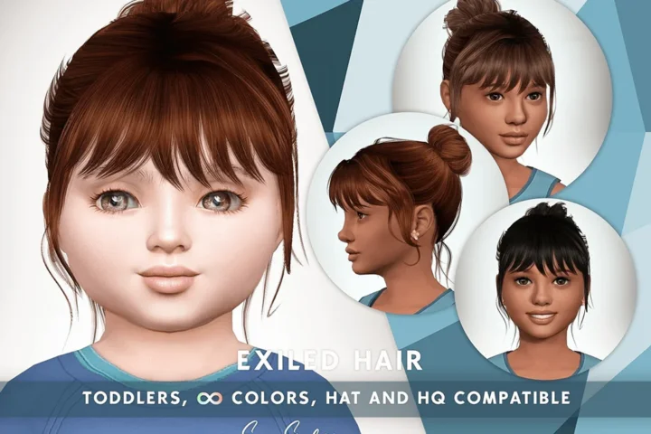 SONYASIMS - EXILED HAIR TODDLERS