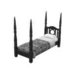 Wednesday Goth Bedroom CC Pack