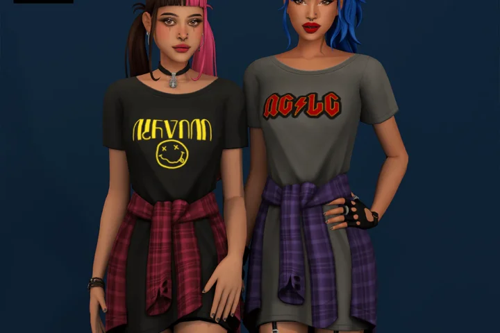 Backstage Pass Collection - T-shirt Dress