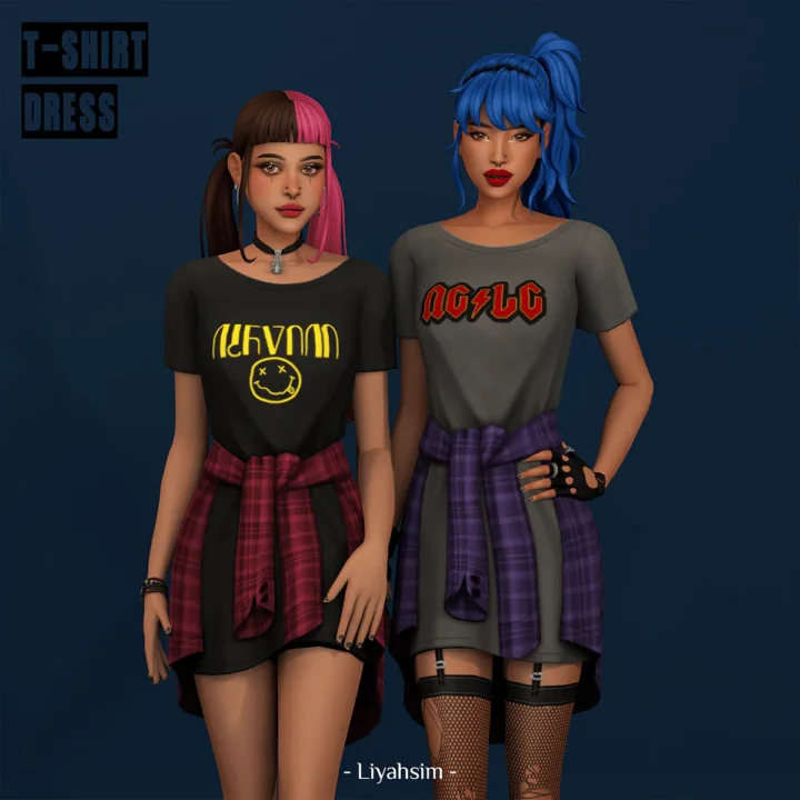 Backstage Pass Collection - T-shirt Dress