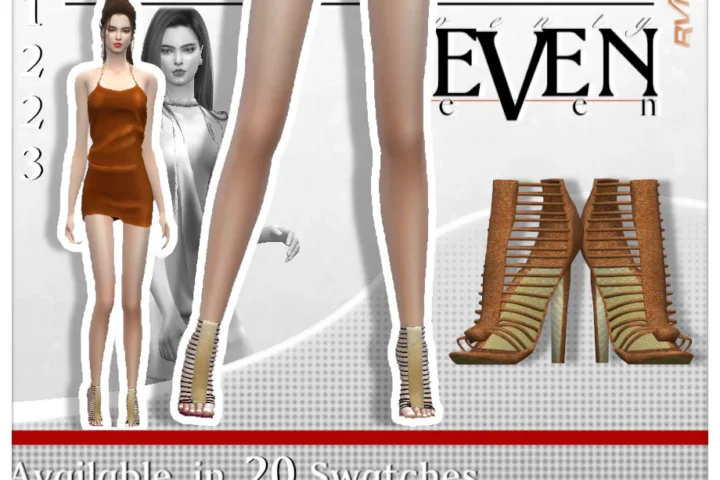 Gladiator Ankle Stiletto Heels