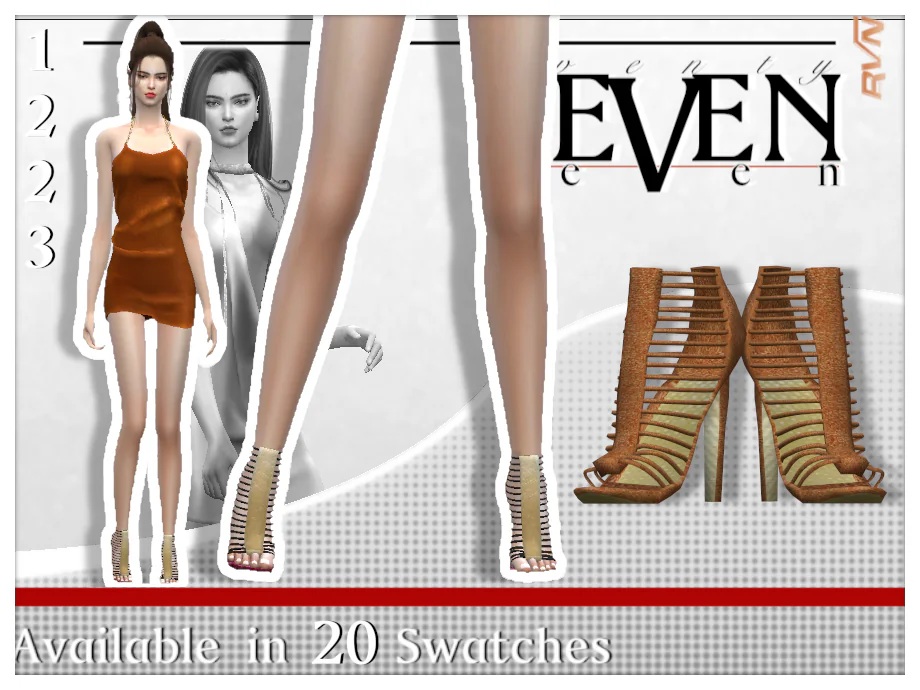 Gladiator Ankle Stiletto Heels