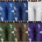 Cropped Roll-up Jeans 2017