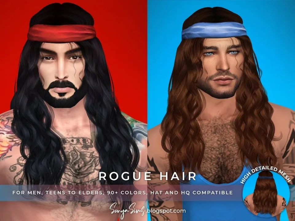 SONYASIMS - ROGUE HAIR MALE
