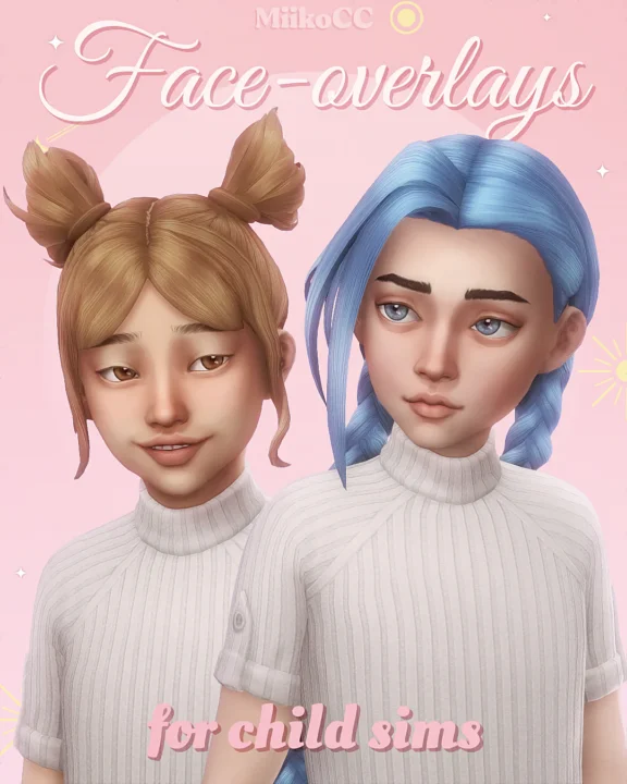 Face-overlays for children and toddlers