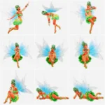 Acha Fairy poses #1