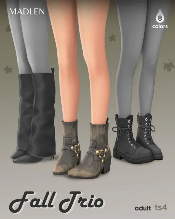 Fall Trio Cowboy Boots