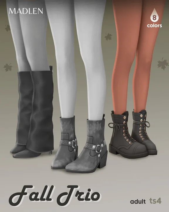 Fall Trio Lace-up Boots