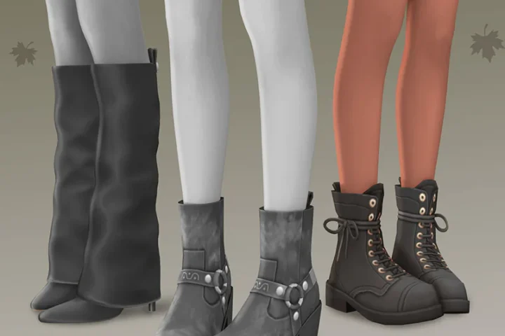 Fall Trio Lace-up Boots