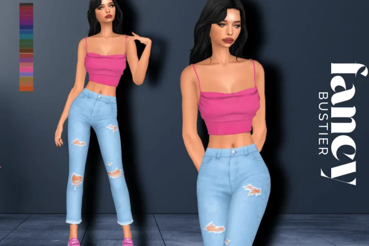FANCY BUSTIER