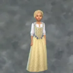 Tudor Maiden Dress Fancy Version for All Ages