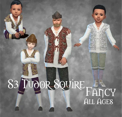 Tudor Squire Outfit Fancy Version