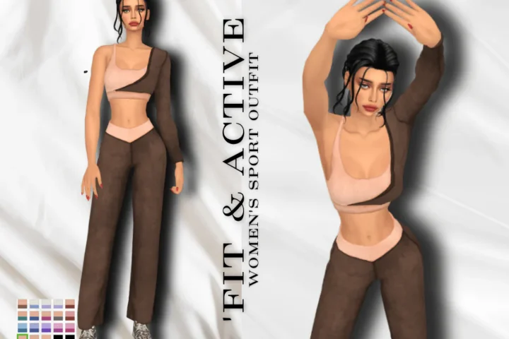 FIT & ACTIVE WOMEN'S SPORT OUTFIT