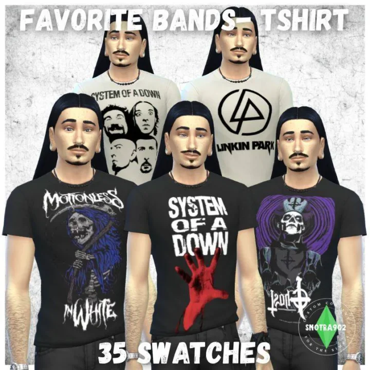 Favorite Bands - Tshirt