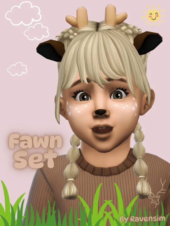 Fawn Set For Toddlers
