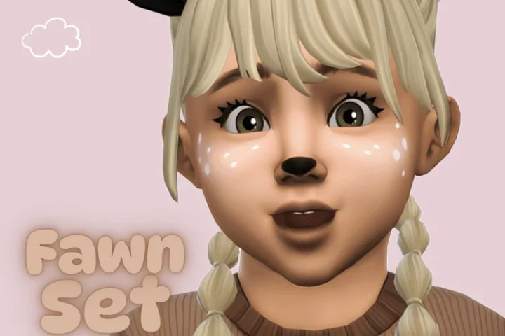Fawn Set For Toddlers