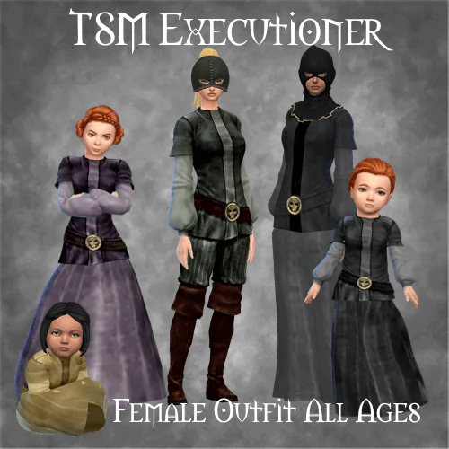 TSM Executioner Female Outfit for All Ages