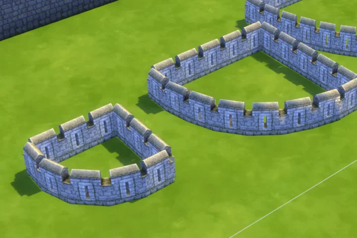 Castle Kit Windle: Crenelation Fence