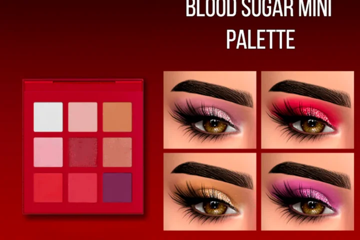 Fifthscreations - Blood Sugar Mini Palette Eyeshadow Makeup