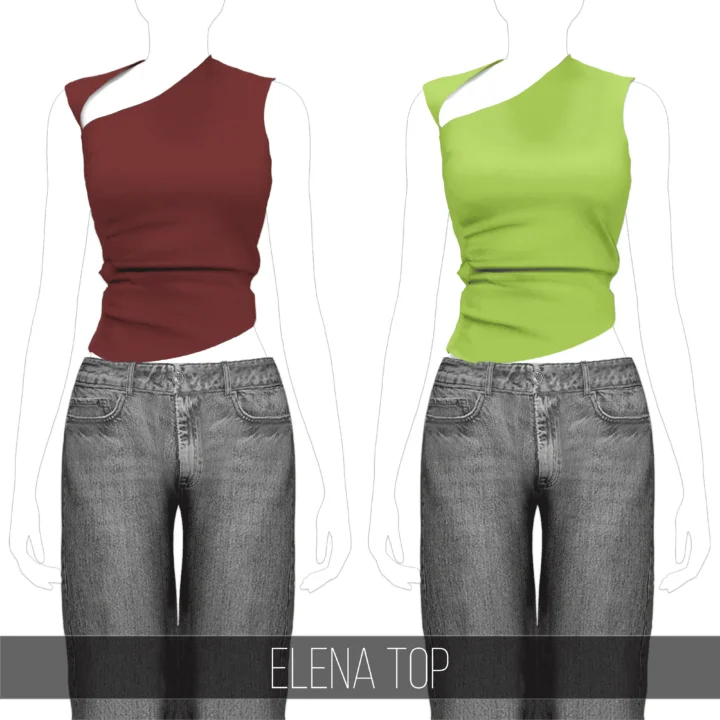 Fifthscreations - Elena women top