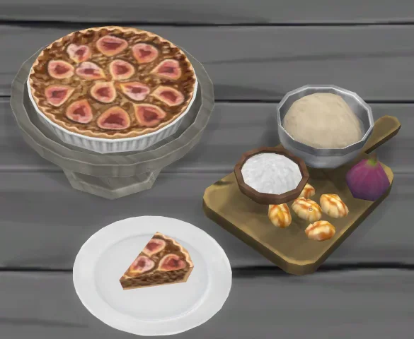 Fig and Walnut Tart Recipe