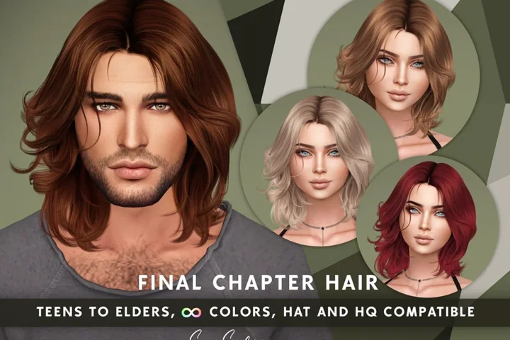 SONYASIMS - FINAL CHAPTER HAIR MALE