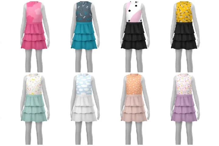 FIONA - kids dress