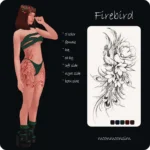 firebird female tattoo