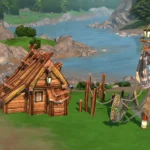 Settlers Forest Huts as Hood Deco
