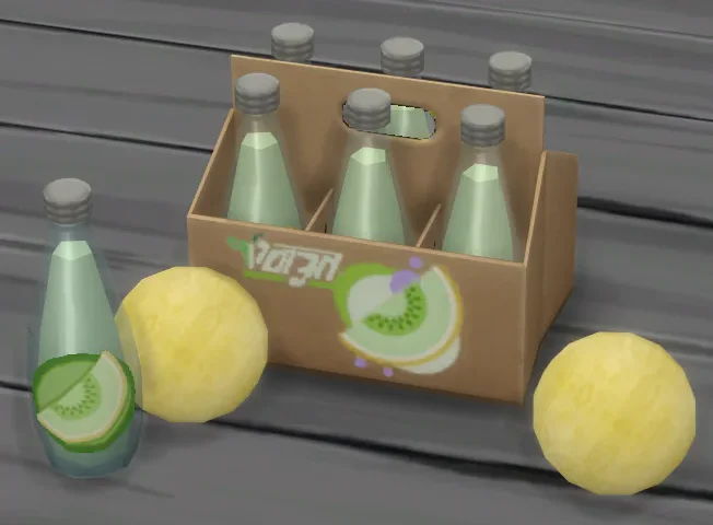 Honeydew Fizzy Juice