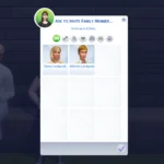 Ask to Invite Family Member Interaction