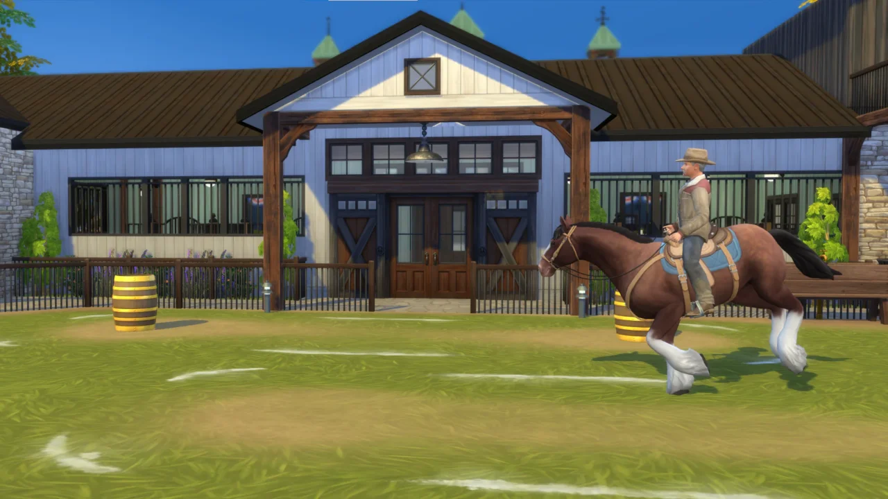 Boarding Stable Lot Trait (NPC Horses at Your Lots)