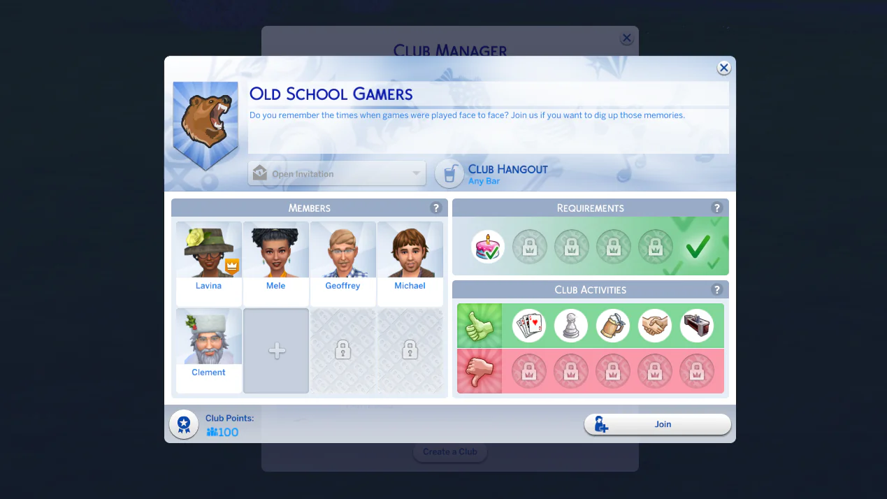 More Default Clubs