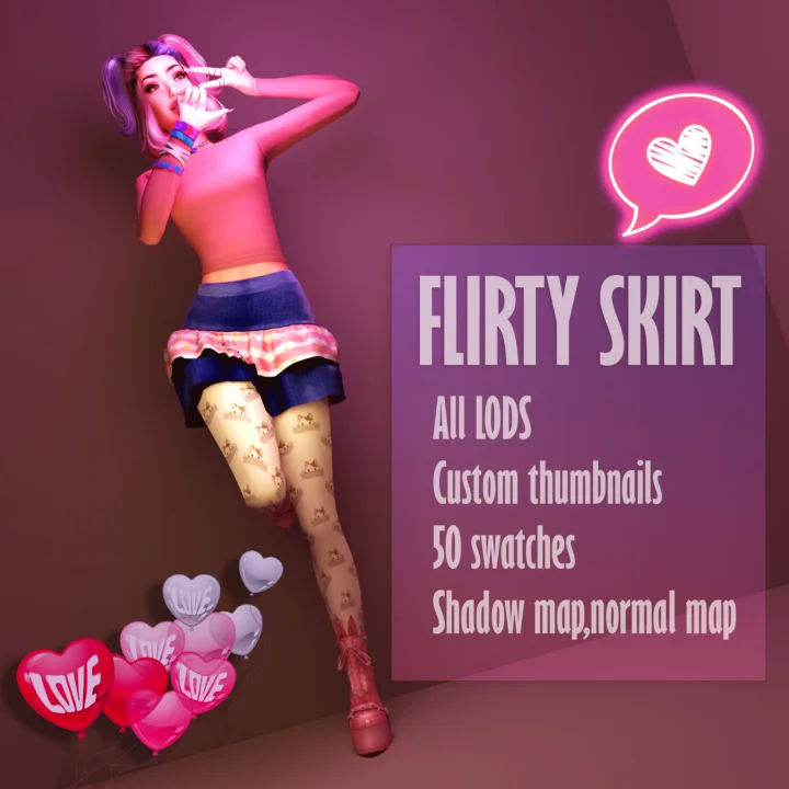 Frill Skirt