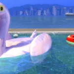Functional Flamingo pool float