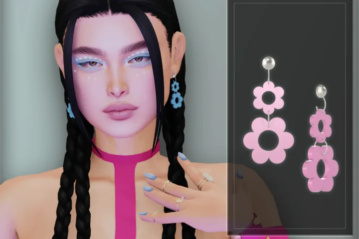 Flower Power Earrings V2