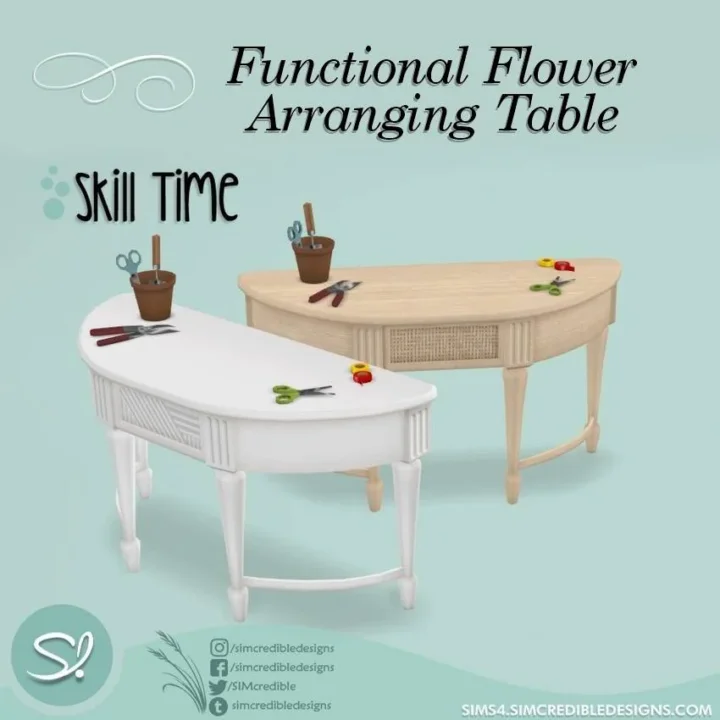 Functional Flower Arranging Table 2 🌼💐🌸🌻🌹