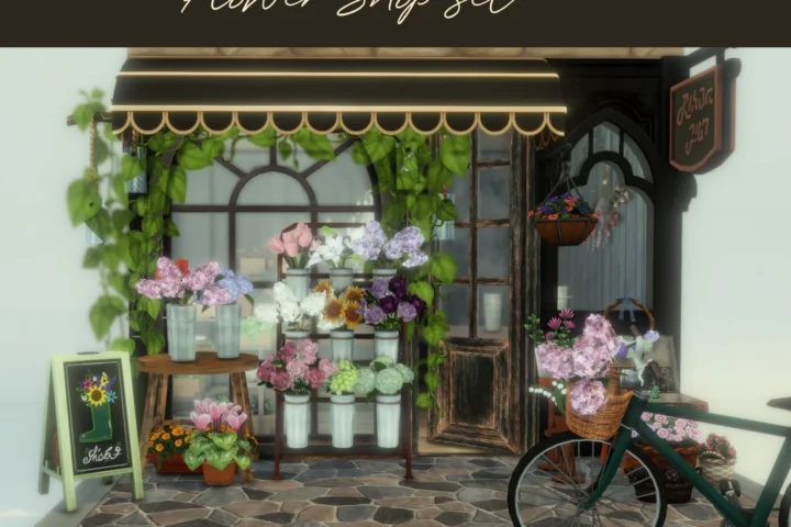 Flower shop set