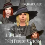 TSM Forest Witch Hat-Hair