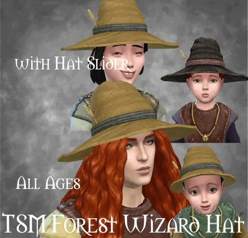 TSM Forest Wizard Hat - All Ages