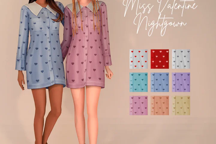 Miss Valentine's Nightgown